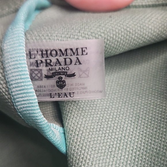Prada Light Green Tote Bag With Gift Box! - Picture 6 of 8